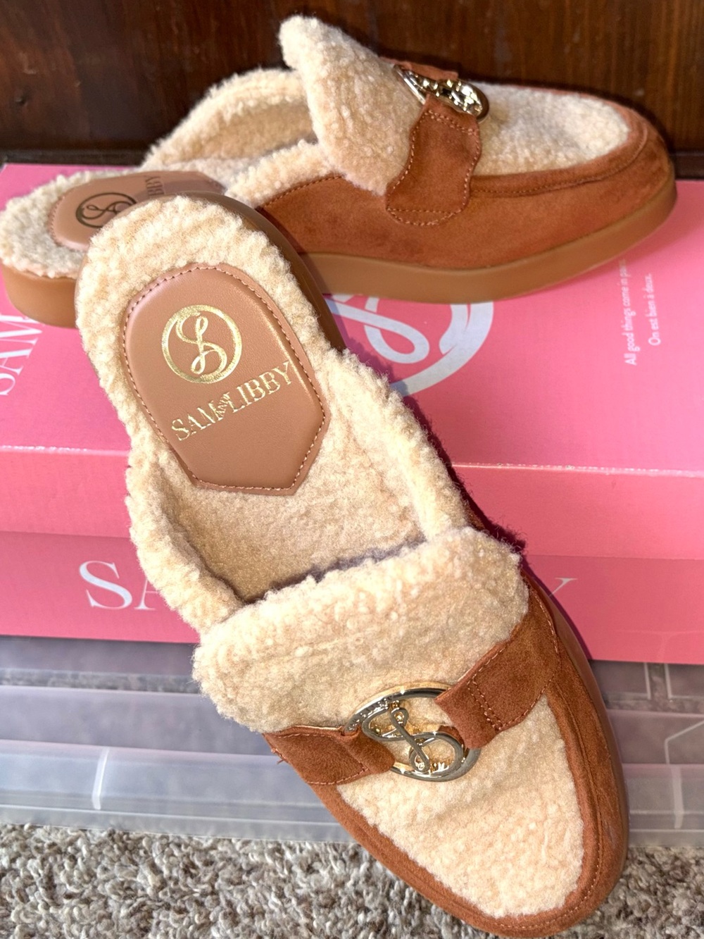 Sam & Libby Shelby cozy Mule